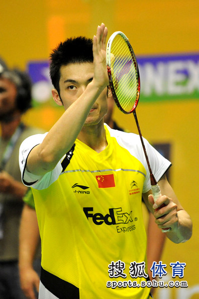 泰国羽毛球队爆冷韩国羽毛球队，林丹制霸全场